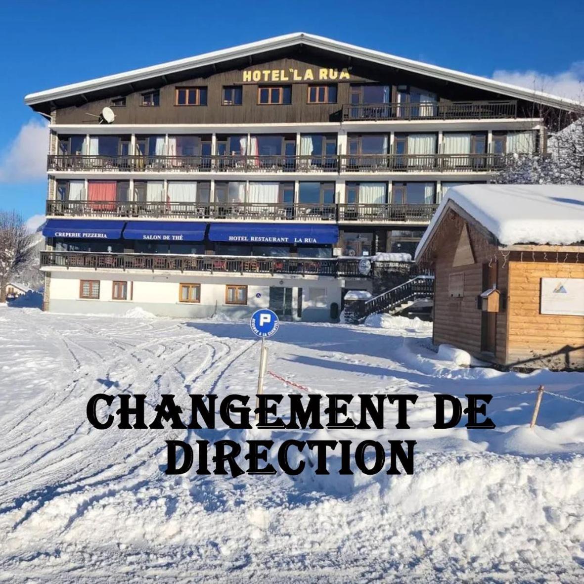 Hotel La Rua Albiez-Montrond Exteriér fotografie